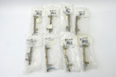 Lot of 8 Amerock BP-3424-BB Allison Burnished Brass 3”cc Cabinet Bar Pulls Parts