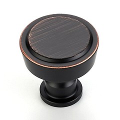 30 Pack Oil Rubbed Bronze Kitchen Cabinet Knobs Single Hole Round Dresser Kno…