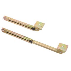 Double Angle Lifting Rod Desk 10 Gear Adjusting Hinge Bracket 250mm