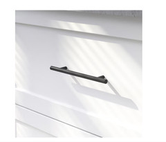 Style Selections Matte Black Cabinet Drawer Pulls 3-3/4″ CC 25-Pack