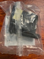 Reliabilt Cabinet Hinge 3/8-in Inset Black Finish 2-pack Black (a1)
