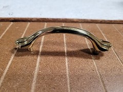 P539-PB Polished Brass 3″cc Arch Cabinet Handle Pulls Belwith Hickory Newport