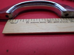 Lot of 6 Vintage Amerock SMOOTH Polished Chrome 1950’s Drawer Pulls Handles MCM