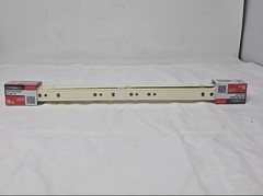 Everbilt D68816E-W-W 16in SelfClosing Bottom Mount Drawer Slide Set 1-Pair 2pcs.