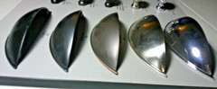 Jeffrey Alexander Bordeaux Series 15 Oval Egg Shaped Knobs & Cup Handle Pulls