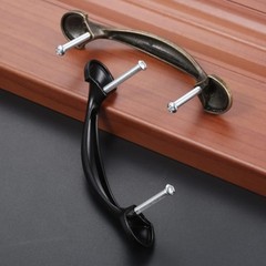 4Pcs Classic Cabinet Handles Closet Door Drawer Cupboard Wardrobe Dresser Pull