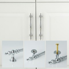 Brass Cabinet Pulls 5″ Kitchen Hardware Handle Drawer Pull Furniture Handles