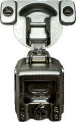 Liberty 110 Deg 1-1/2″ Partial Overlay Two Prong Cabinet Hinge 8-pack