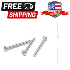 40Pcs x 45mm Truss Head Machine Screws for Cabinet Drawer Knob Pull Handle, 3…