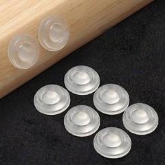 50Pcs Anti-Scratch Protection Clear Silicone Gel Door Cabinet Drawer Bumper Pads