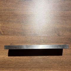 Brushed Silver Magnetic Knife Holder Bar 10”x2”x.5”