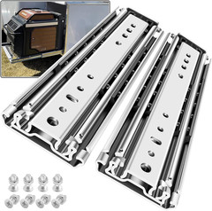 Heavy Duty 500 Lb Drawer Slides, Full Extension Ball Bearing, 12-60 Inch