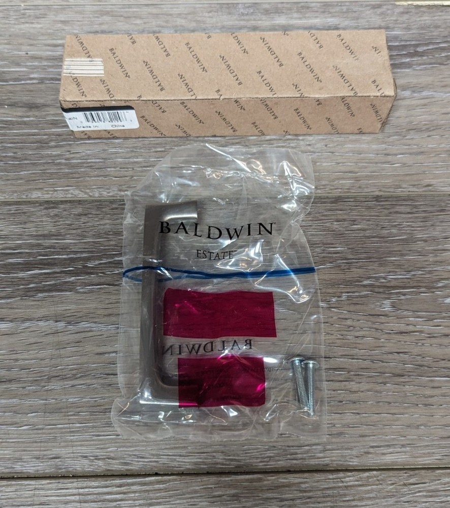Baldwin Palm Springs 4 Inch Center to Center Handle Cabinet Pull Satin Nickel