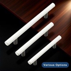 30 Agarraderas Blancos Para Gabinetes Cocina 5 Inch Tiradores De Gavetas Moderno