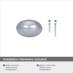 | Cabinet Knob | | 1-3/8 inch (35 mm) Length | Vaile | Polished Chrome Single