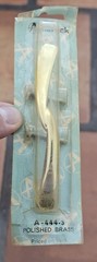 11 Pieces Vintage Hardware – Drawer Pulls, Cabinet Hinge, Carved Wood Pediment +