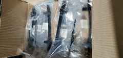 Atlas Homewares 303-BL * Buckle Up Collection 8-Inch Pull, Matte Black, Lot 11