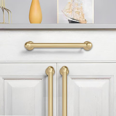 Brushed Gold Cabinet Pulls – 10 Pack 6 Inch Heavy-Duty Hardware for Kitchen & Ba