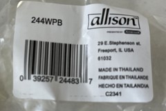 [2 Pack]AMEROCK #244WPB Allison Cabinet Knobs 1-1/4″
