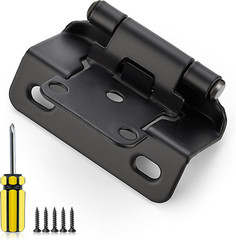 50 Pack 25 Pairs 1/2 Inch Overlay Kitchen Cabinet Hinges Self Closing Door Kitch