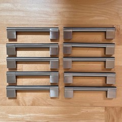 10-Pack Richelieu Stainless Steel 5 9/16” Cabinet Pulls Handles Brushed Nickel