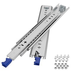 BAIDICE 1 Pair Heavy Duty Drawer Slides with Lock 18 20 22 24 26 28 30 32 34 …