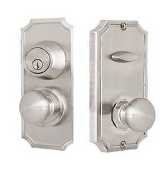 Weslock 01501ININSL2D Impresa Knob 2-3/8 Nickel