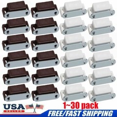 Lots Cabinet Door Magnetic Drawer Catch Magnet Latch Wardrobe Holder Cupboard US