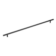 Bar Pulls 18-7/8 inch (480mm) Center-to-Center Matte Black Cabinet Pull, BP19…