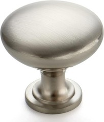 Modern 30-Pack Brushed Nickel Cabinet Knobs, 1-1/6 Inch – Versatile Style