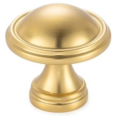 10 Pack Dia.1-1/4 Inch Kitchen Cabinet Knob 1 – 10Pcs Brushed Gold Classical