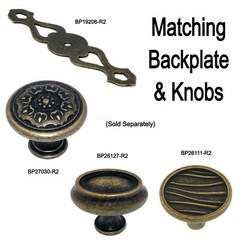 Amerock BP26111-R2 Weathered Brass 1 1/2″ Cabinet Knob Pull Playful Nature