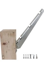 wire arm extend arm wire hot dip galvanized Steel Cornered Barbwire Rail Type 15