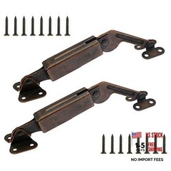 2 Pcs Spring Lid Support Universal Down Hinge Support Box Cabinet Hardware