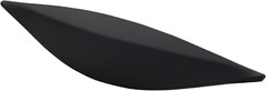 Alzassbg 6 Pack Matt BLK Cabinet Cup Pulls 3-3/4 Inch(96mm) Hole Centers Cabinet