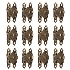 25 Sets Jewelry Box Hasp Brass Vintage Wooden Antique Trunk Hasp