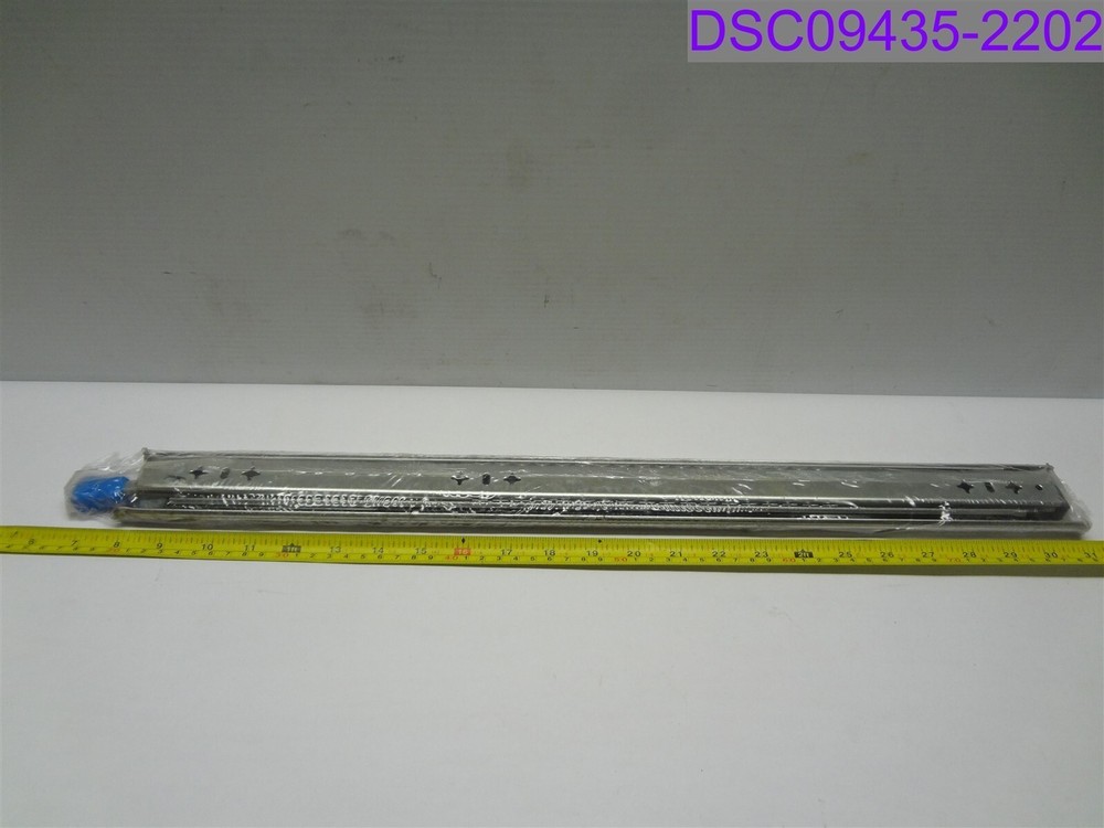 Qty = 2 (1 pair): Shuhang Full Extension Ball Bearing Drawer Slides 24″