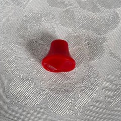 1930s 1940s Art Deco Red Bakelite Cabinet Knob