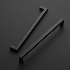 Ravinte 5 Pack 10 Inch Square Cabinet Handles – Matte Black Pulls