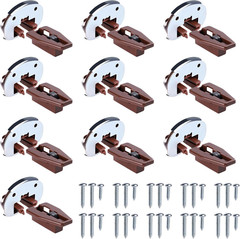 10 Sets Kenlin Rite-Trak II Drawer Slides Replacement Parts for Dressers & Drawe