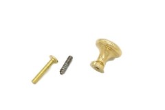Antique Furniture Drawer Knob Boat Cabinet Knob Art Deco Solid Brass Knob 7/8″