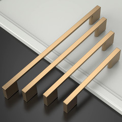 6 Pack 12.6 Inch(320Mm) Champagne Bronze Kitchen Cabinet Handles, Cabinet Pulls