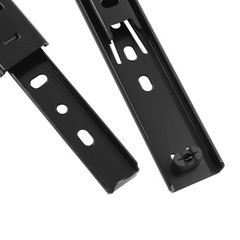 Drawer Slides 16 Inch, 1 Pair, Black