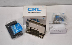 CRL Geneva 037 Series Wall Mount Hinge Standard Polished Nickel GEN037PN