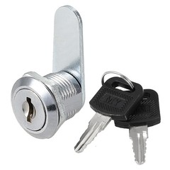 Drawer Cabinet Cam Lock 5/8″ Cylinder Zinc Alloy Chrome Plated Keyed Alike