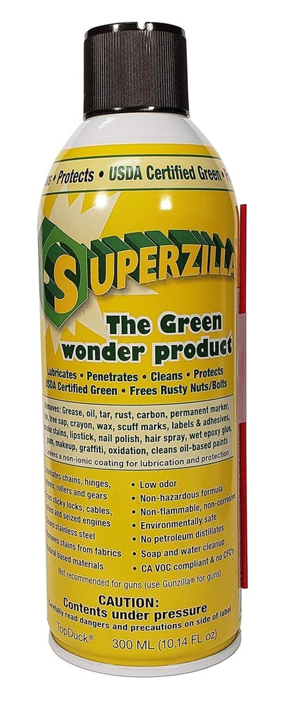 300 ML (10.14 oz) Aerosol Can of Superzilla The Green Wonder Product