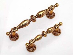 Dresser Pull Drawer Knob Pull Antique Gold Brass Cabinet Handle Knob Door Handle