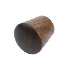 6pcs Walnut Wood Cabinet Knobs Cone Shape Drawer Cupboard Pulls Handles