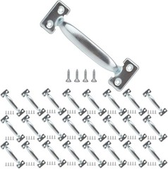 HOME MASTER HARDWARE 25 Pack 5-3/4 inch Pulls Gate 5-3/4inch (25Pack), Silver