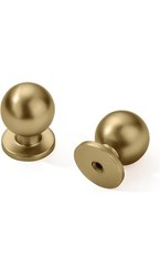10 Pack Champagne Bronze Cabinet Knobs 1 Inch Single Hole Cabinet Handles